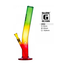 Üvegbong Reggae ívelt 42cm