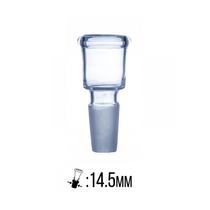 Üvegchillum rövid 14,5mm
