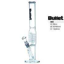 Bullet Glass Perculator Icebong 18,8mm chillum 39cm