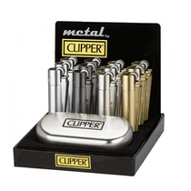 Clipper fém ezüst színű
