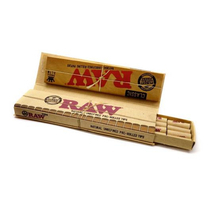 Raw connoisseur king size + prerolled tips