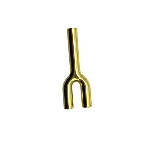 Double draw tube made of stainless steal gold 